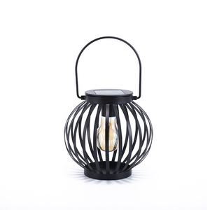 Уличный садовый фонарь-лампа на солнечной батарее, 5 Вт, светодиодный, теплый белый свет, железный корпус, водонепроницаемый, окрашенный, DC - Product Image 1