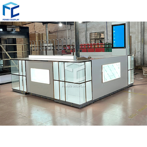 Tùy chỉnh hiện đại bán lẻ trung tâm mua sắm Nước hoa mỹ phẩm <span class=keywords><strong>kiosk</strong></span> <span class=keywords><strong>Showcase</strong></span> sẵn sàng làm nước hoa dầu <span class=keywords><strong>kiosk</strong></span> để bán - Product Image 2