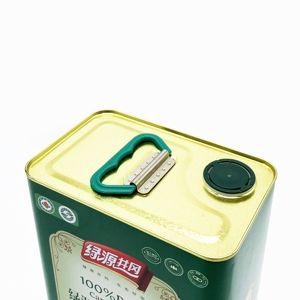 Lata Rectangular de Hojalata de 4L, Ecológica, Personalizable con Logotipo, Superficie Lacada, Certificada ROHS, para Aceite de Oliva y Aceites Comestibles - Product Image 6
