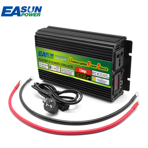 <span class=keywords><strong>EASUN</strong></span> POWER 800W 1000W 2000W <span class=keywords><strong>3000W</strong></span> DC 12V AC 220V Onduleur de voiture à trois charges UPS Alimentation à onde sinusoïdale modifiée avec ventilateur intelligent - Product Image 1