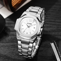 Montre d'affaires pour homme écologique la plus vendue, mouvement à quartz minimaliste, bracelet en alliage, la plus vendue