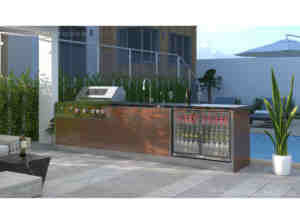 <span class=keywords><strong>2025</strong></span> Dorene優れた屋外パーゴラキッチンシンクとグリルとバー付き屋外家具用 - Product Image 6