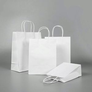 KM Custom <b>Biodegradable</b> Folding Kraft Paper Bag Cheap Price Shopping Gift <b>Packaging</b> Luxury Paper Bag for Drinking with Jewelry - Product Image 6