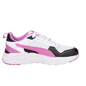 Baskets Puma pour filles, blanc fuchsia, pointures 36, 37, 38, 39, talon 4 cm, en toile, chaussures tendance - Product Image 4