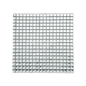 Mosaico di Lusso Centurymosaic con Cristalli a Trentadue Facce, Piastrelle in Vetro a Specchio, Fabbrica in Thailandia - Product Image 1