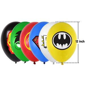 40 pièces/paquet Ballons en latex imprimés de super-héros <span class=keywords><strong>Avengers</strong></span> de 12 pouces de haute qualité, écologiques, pour la fête des mères, les anniversaires d'adultes - Product Image 3