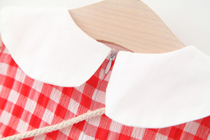 Vêtements pour bébés, robes pour tout-petits, robes à volants à carreaux pour filles, Dear Angel Love of China - Product Image 4