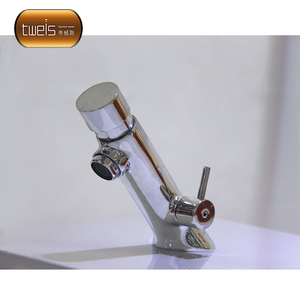 Tay Cầm Đơn Kiểm Soát Nhiệt Độ Đo Sáng Tự Đóng Vòi Phòng Tắm Nút Nhấn Vòi Nóng Lạnh - Product Image 2