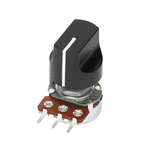 Bouton d'amplificateur en plastique noir de qualité supérieure, bouton de pédale de guitare durable, bouton de contrôle du <span class=keywords><strong>volume</strong></span> avec un diamètre extérieur de 16 mm pour guitare électrique - Product Image 3