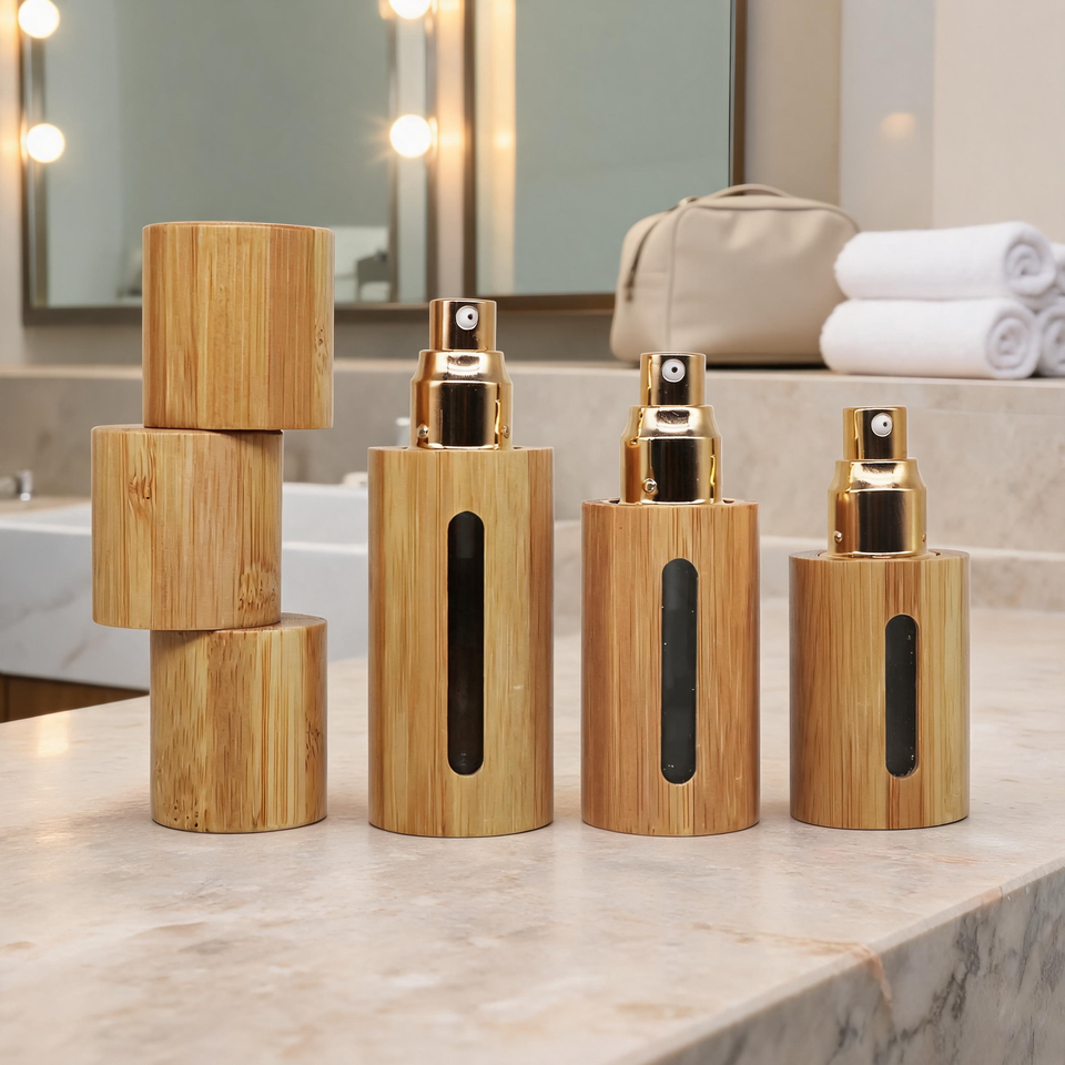 Customizable Bamboo Perfume Spray Bottles & Sample Vials in Various ...