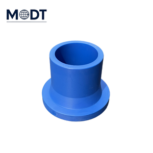 Заводская распродажа, изготовленный на заказ размер HDPE/MDPE фитинги для труб PE стыковой фланец адаптер MDT для применения на водном газе Гладкий PE фланец горячего расплава - Product Image 4