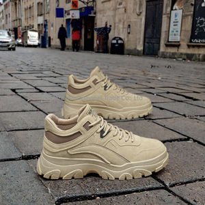 Chaussures de course tendance pour hommes 2026, nouvelle collection printemps/automne, imperméables, antidérapantes, pour le travail et le sport, semelle intermédiaire en PVC, lacets, maille - Product Image 2