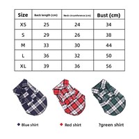 Vêtements pour petits chiens Corgi Teddy, chemise à carreaux respirante d'été pour chiens et chats, t-shirt décontracté pour chiots