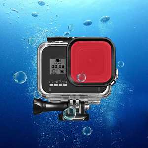 Haute qualité pour Go-Pros Hero <span class=keywords><strong>8</strong></span> <span class=keywords><strong>filtre</strong></span> d'objectif filtres de plongée étanches <span class=keywords><strong>rouge</strong></span> violet rose <span class=keywords><strong>filtre</strong></span> de couleur de plongée - Product Image 4