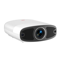 Projecteur extérieur 4K natif 1080P, cinéma maison, jeux, certifié Google-TV, 1300 ANSI lumens, projecteur vidéo intelligent 3D