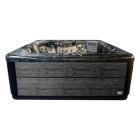 Bain à remous extérieur JW-2211 pour 8 personnes à vendre à prix avantageux, bain à remous de luxe en acrylique avec jets et débordement pour le jardin