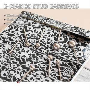 Stainless Steel Minimalist Women <b>Stud</b> Earrings <b>Small</b> Korean Fashion Jewelry for Party Gift Ideas Wholesale for Children - Product Image 2