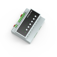 Controlador de Fuente de Alimentación Inteligente Tuya ZigBee de 6 Canales y 16A con Antena (2024)