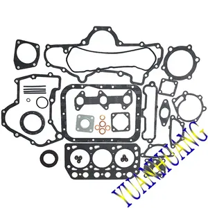 K3D engine gasket kit overhaul repair gasket set cylinder head valve seal for Mitsubishi K3D diesel engine