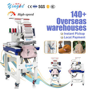 Yüksek hızlı bilgisayarlı <span class=keywords><strong>Monogram</strong></span> makine kapağı T-shirt düz bitmiş giysi nakış makinesi tek kafa 12 İğneler satılık - Product Image 1