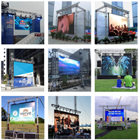 Mur vidéo extérieur pleine couleur P3.91 Led Display SMD LED Board Video China P4 P5 P4.81 P8 P10 Outdoor Location Screen