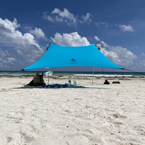 OEM tente de plage mái hiên ngoài trời tán xách tay bãi biển Tán dù để che nắng bãi biển Lều <span class=keywords><strong>Sun</strong></span> <span class=keywords><strong>Shade</strong></span> nơi trú ẩn với cát Neo - Product Image 2