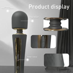 S-Hande Masaje de varita de alta calidad Velocidad múltiple Espalda eléctrica Adulto Maestro Mano Cuello Masajeador Logotipo privado personalizado - Product Image 3