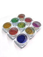 Pigment magnétique œil de chat caméléon 9D en vrac, forte magnetisation, pour gel UV magnétique, ornement en silicone, revêtement en résine et encre
