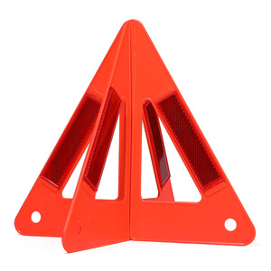 Triangle de signalisation pliable pour voiture, en matériau ABS, panneau triangulaire de signalisation au sol pour les accidents, stationnement sécurisé, utilisation en cas d'urgence - Product Image 3