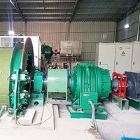 Monte-charge vertical JK pour mines de charbon, de métaux et non-métaux, levage en puits profond de 1871 m, capacité de 17 tonnes, entraînement à fréquence variable PLC