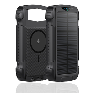 <span class=keywords><strong>Batterie</strong></span> <span class=keywords><strong>Externe</strong></span> <span class=keywords><strong>Solaire</strong></span> Haute Capacité PD 22.5W Charge Rapide Magnétique 15W Charge Sans Fil Portable pour Extérieur - Product Image 5