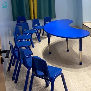 Ensemble table et chaises en plastique de haute qualité de style moderne pour la maternelle mobilier scolaire pour enfants à vendre - Product Image 4