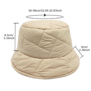 Chapeau bob en polaire à motif de feuilles en argyle de dessin animé personnalisé Zhenbang pour le cyclisme et l'usage quotidien - Unisexe - Product Image 2