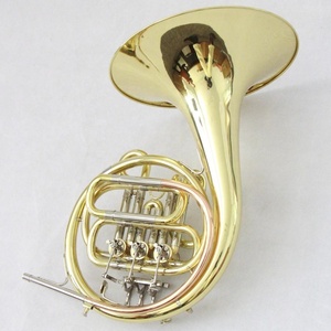Petit instrument à <span class=keywords><strong>vent</strong></span> professionnel à 3 touches en laiton laqué or de haute qualité - Product Image 1