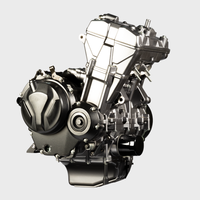 Moteur Loncin quatre temps en ligne 2 cylindres 500cc EFI pour motos de course à gaz puissantes pour remplacer/réparer