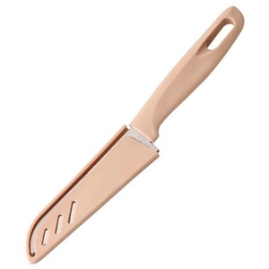 Candy Colored Fruit Knife With Sheath 2 Piece Set Easy To Clean Kitchen Peeler For Fruits And Vegetables - Product Image 4