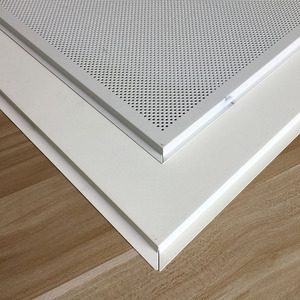 Pannello per Controsoffitto Sospeso in Alluminio 600x600 con Barra <span class=keywords><strong>a</strong></span> T Esposta - Product Image 1