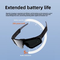 Lunettes Intelligentes 2026 avec Caméra HD 8MP, Enregistrement Vidéo, Lunettes de Cyclisme et de Sport, Lunettes de Soleil Intelligentes avec Assistant IA