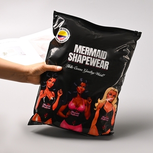 Bolsas de Plástico con Cierre Deslizante Personalizadas con Logotipo Impreso para Empacar Camisetas y Ropa - Product Image 1