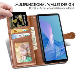 Noir pleine poussière premium luxe en cuir Western téléphone portable rétro Tpu étanche étui de protection pour téléphone portable pour <span class=keywords><strong>Samsung</strong></span> A35 - Product Image 2