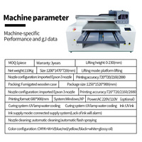 Impresora UV de Inyección de Tinta Plana Digital Industrial A1 6090 XP600 para Tarjetas de PVC y Cuero con 3 Años de Garantía