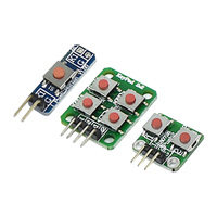 Micro interrupteur 1x2/2x2/2x4/4x4 clavier matriciel bouton indépendant 8 bits Module de clavier à Expansion externe MCU