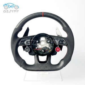<span class=keywords><strong>Volant</strong></span> LED en fibre de carbone performant Matériau forgé Cuir Alcantara personnalisé Style <span class=keywords><strong>S</strong></span>-<span class=keywords><strong>Line</strong></span> Vente en gros pour <span class=keywords><strong>Audi</strong></span> a <span class=keywords><strong>S</strong></span> Series - Product Image 2