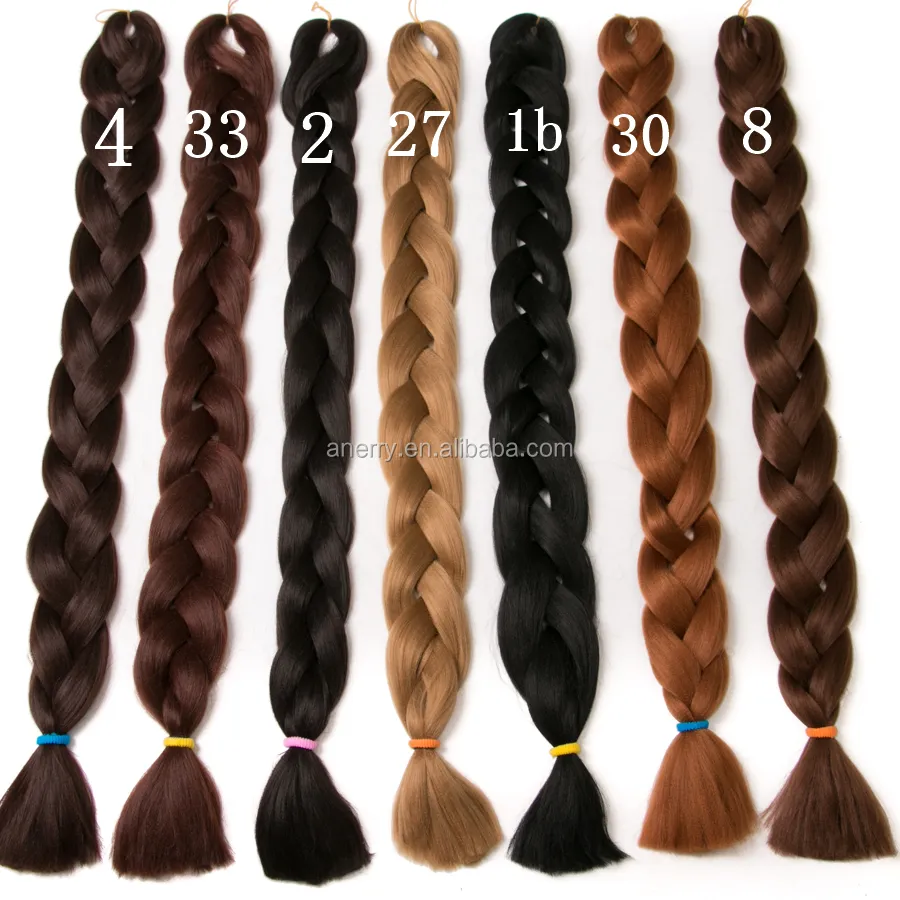 Long Jumbo Braid Hair 82Inch 165G Crochet Braids Expression attachment Synthetic Expression Braiding Hair Extension