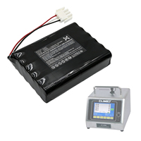 Batterie rechargeable au lithium NiMH personnalisée pour le compteur de particules Climet TSI Met One Kanomax Lighthouse, équipement de test industriel