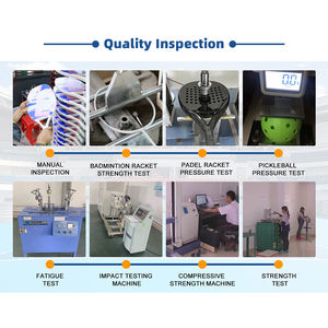 Raquetas de Pádel Caston de Alta Calidad con Logo Personalizado de Fibra de Carbono y Diseño de Lágrima/Diamante/Redondo - Product Image 5
