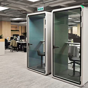 Cabine de travail moderne de première qualité, box de travail privée, installation <span class=keywords><strong>facile</strong></span>, cabine écologique insonorisée pour réunions - Product Image 4