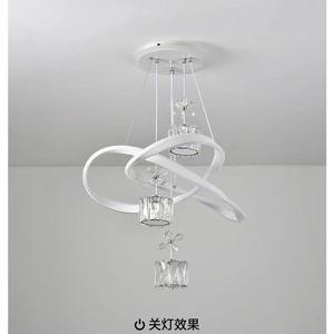 Lumière créative moderne lustre de <span class=keywords><strong>restaurant</strong></span> de luxe lumière en cristal maison Led chambre principale lumière de salon de haut niveau Zhongshan - Product Image 5