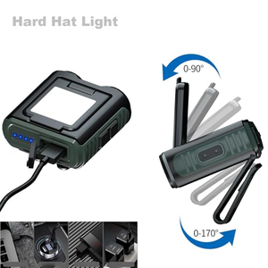 Linterna frontal LED con Sensor, superbrillante, con Clip para sombrero, luz para sombrero, faro para pesca, luces recargables por USB, ángulo ajustable, linterna frontal para acampar - Product Image 3