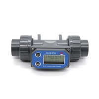 Débitmètre à turbine BT01 conforme à la norme ROHS avec sortie impulsionnelle/RS485, câble de connexion PVC 20-90 mm, alimentation 5-24 V, débitmètre d'eau numérique